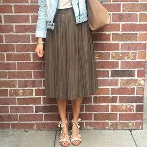 Zara pleated skirt